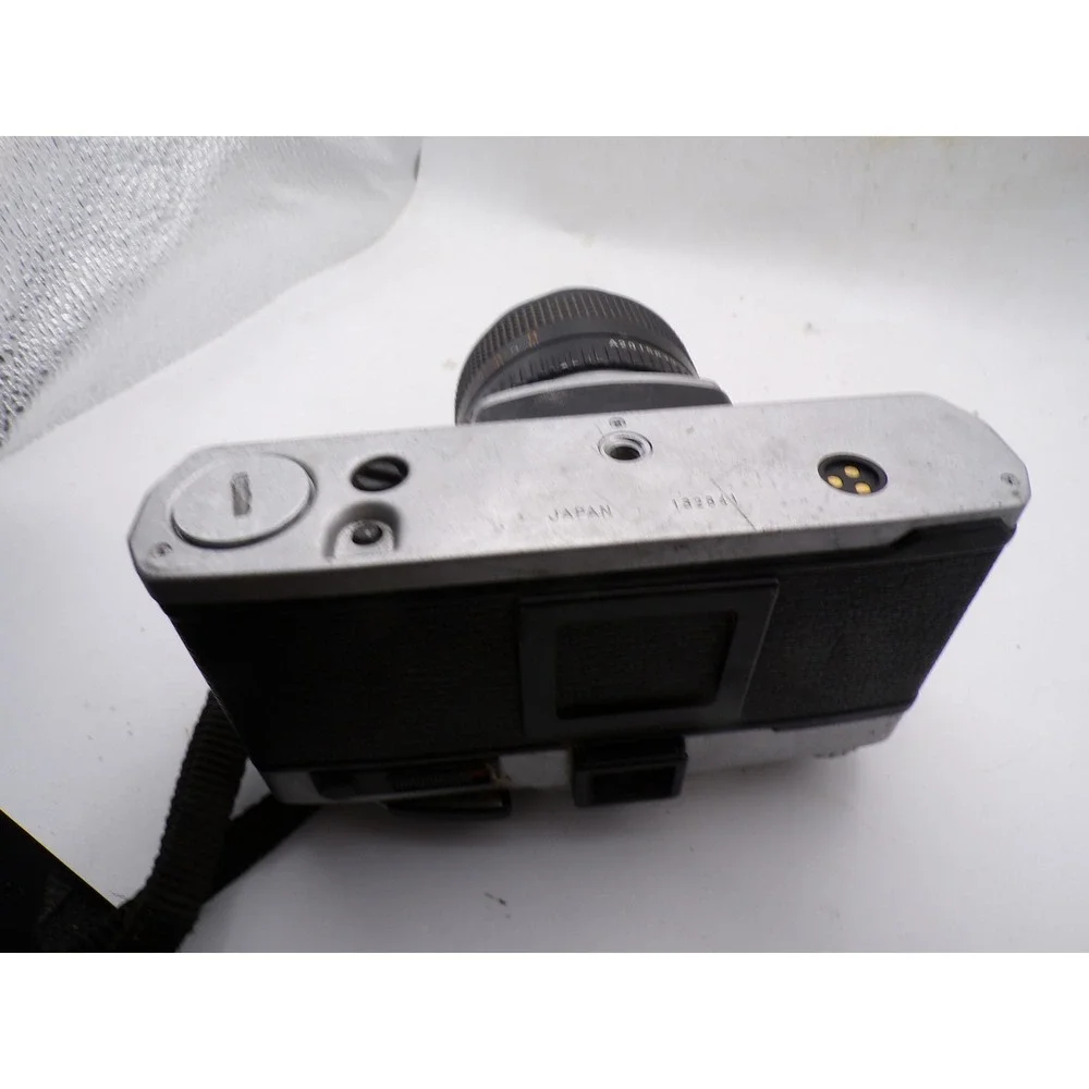 Yashica FR II 35mm SLR Film Camera Silver with Yashica ML 50mm f1.7 Parts repair